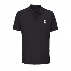 POLO Noir Brodé " Trente & Un Tolosa "