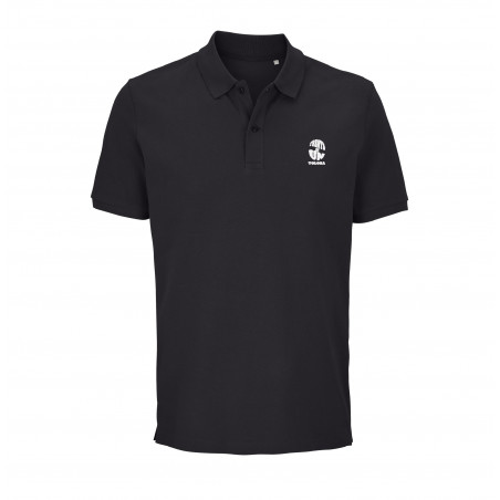 POLO Noir Brodé " Trente & Un Tolosa "