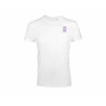 T-Shirt Blanc logo violet " Chocolatine "