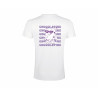 TS Blanc " chocolatine " logo violet