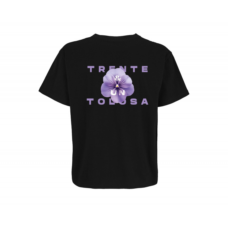TS OVERSIZE NOIR - LA VIOLETTE
