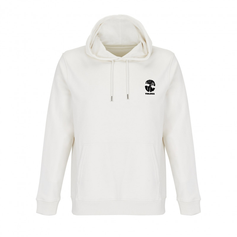 Sweat-Shirt Blanc Brodé " Trente & Un Tolosa "