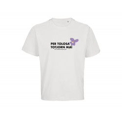 TS OVERSIZE BLANC - POUR TOULOUSE, TOUJOURS PLUS