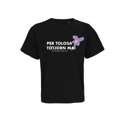 T-SHIRT OVERSIZE NOIR- POUR TOULOUSE, TOUJOURS PLUS